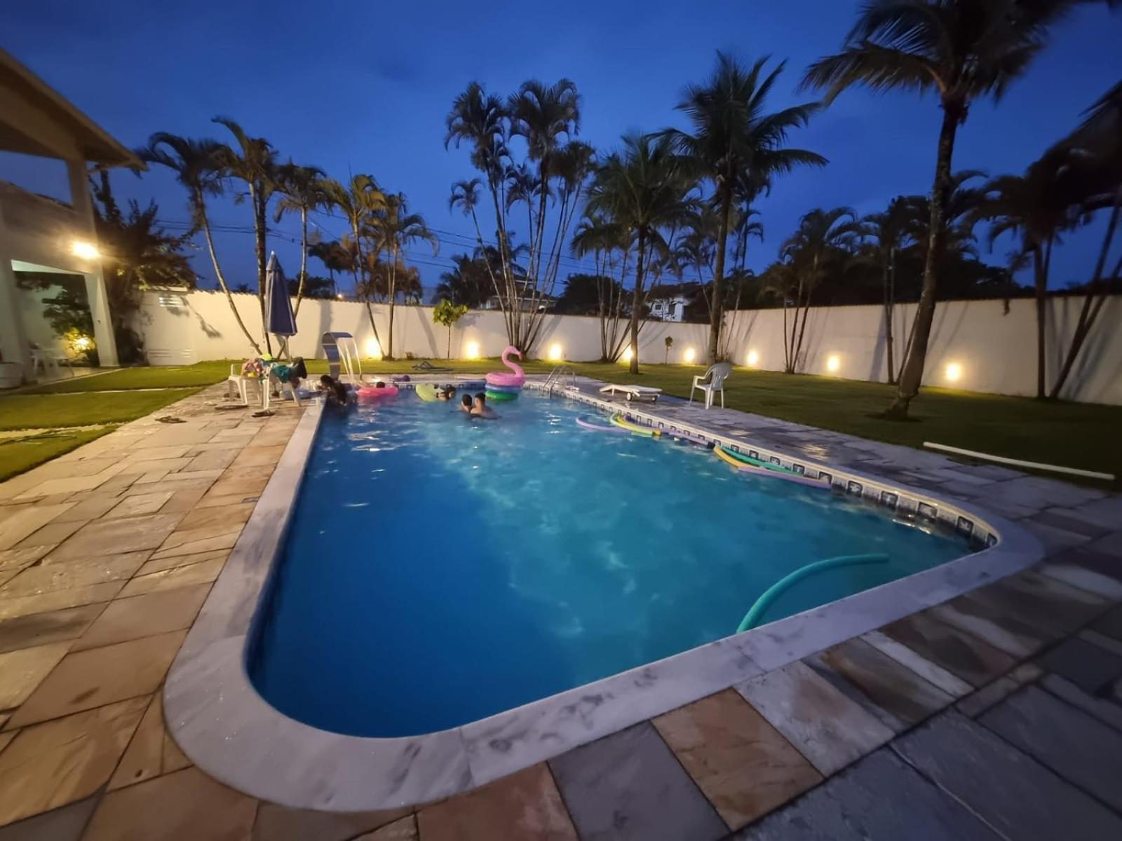Casa Eventos E Temporada Com 4 Suites, Piscina, Churrasqueira, Wi-Fi, Ar Condicionado - Proximo Praia Mar Casado E Pernambuco - Guaruja - Exterior photo